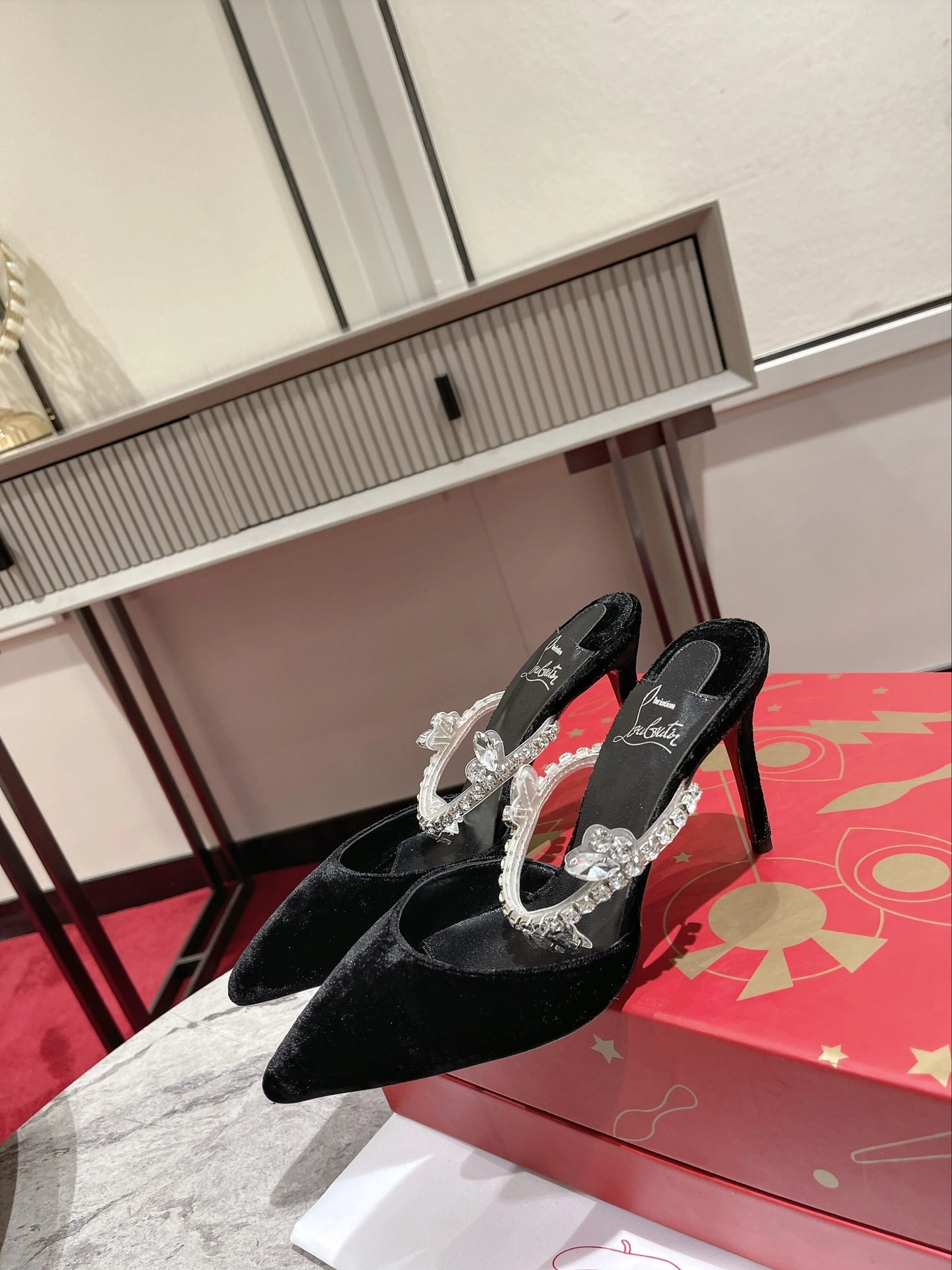 COCO---8ou2ou 3221235B439 Heel height：10CM、8.5CM、6.5CM（6.5CM Custom products are not returned or exchanged） item:D-X062E2033W